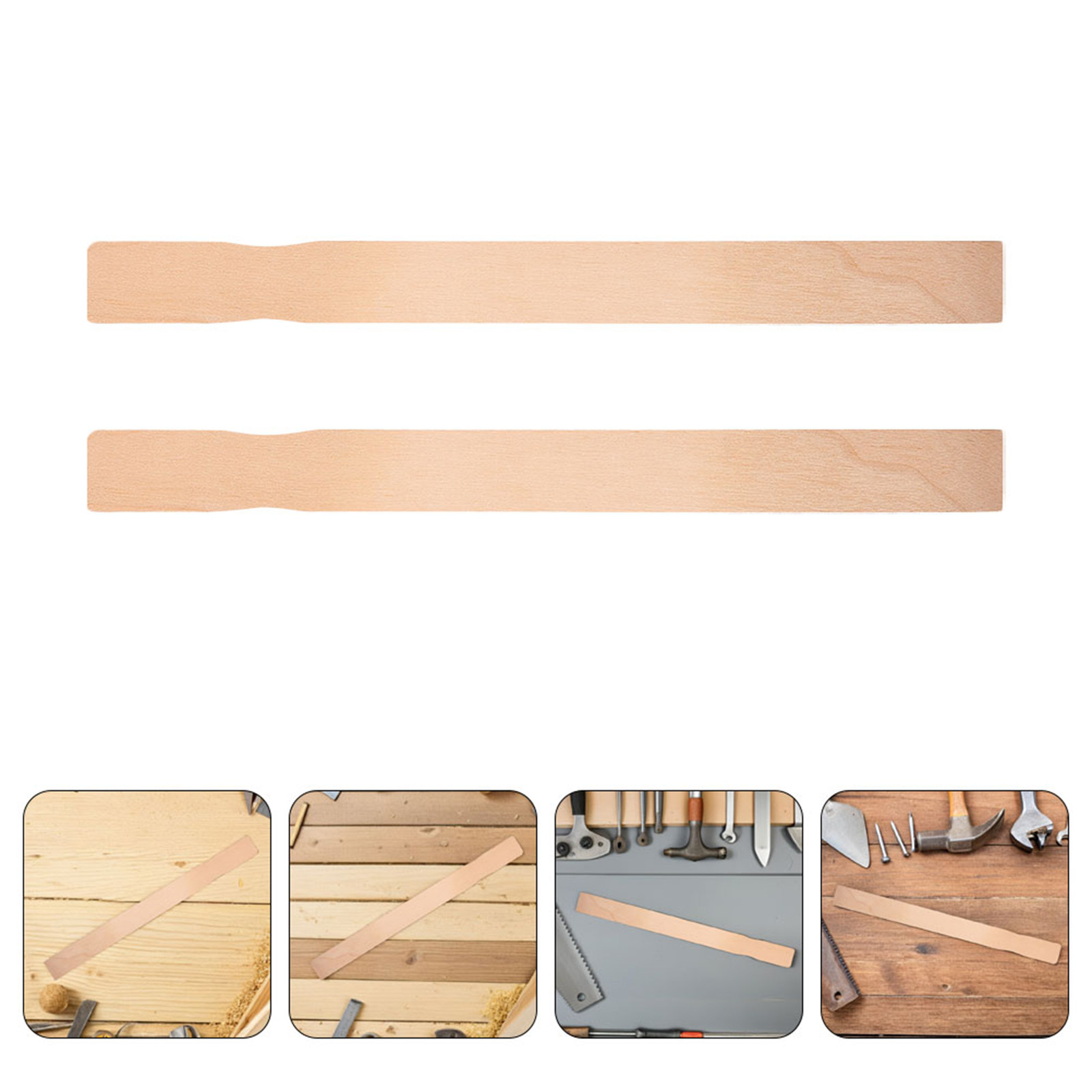 Crafting Resin - 15 Stück Farbrührstäbe, Hochwertige Holz-Mischstäbe für