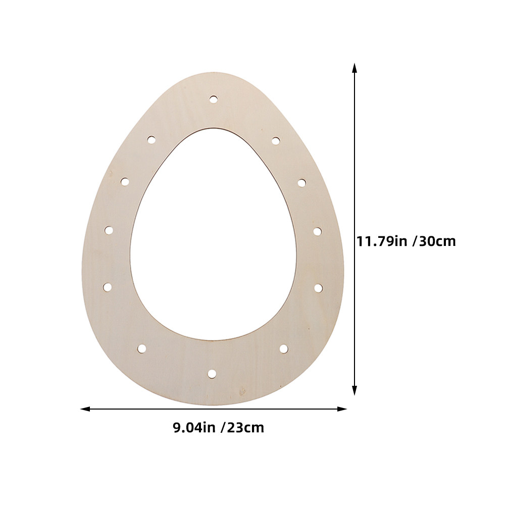 DIY Osterkranz-Rahmen, eiförmi – Wood Ring Blank Bewertung und Preis