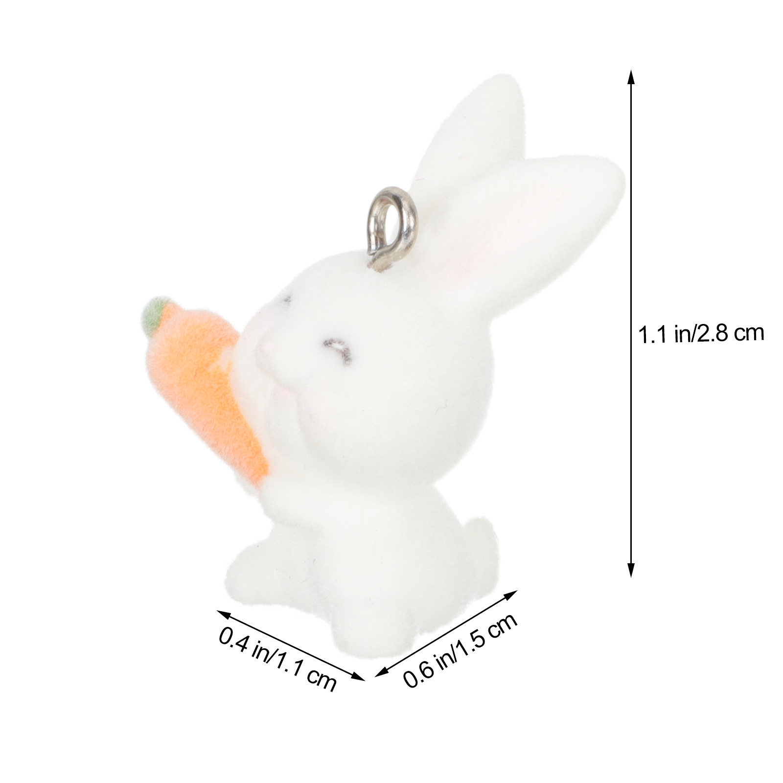 10 Stück Harz-Hasen-Anhänger,  – Resin Crafts Diy Bewertung und Preis