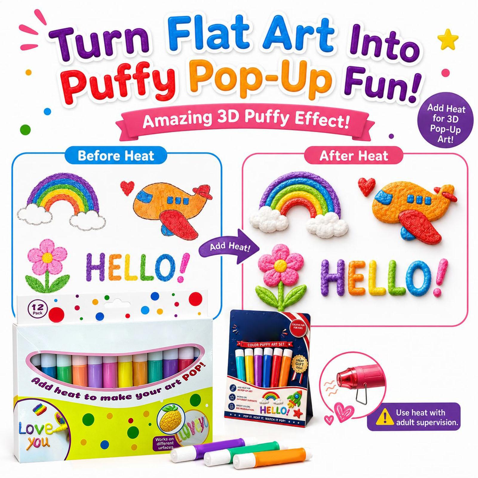3D-Bubble-Stift-Set, bunte, ha – Copic Marker Sketch Bewertung und Preis