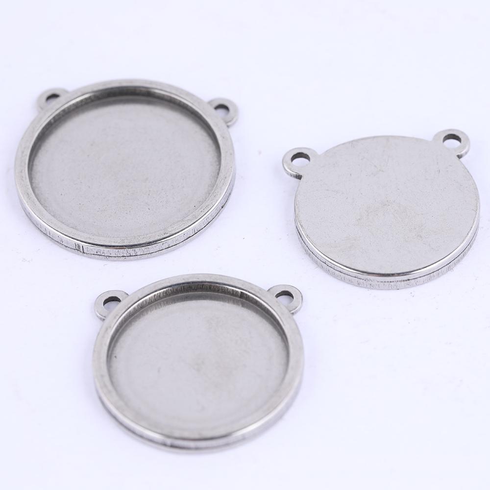 5 stücke blank cabochon basis  – Bezels Set Pendant Bewertung und Preis