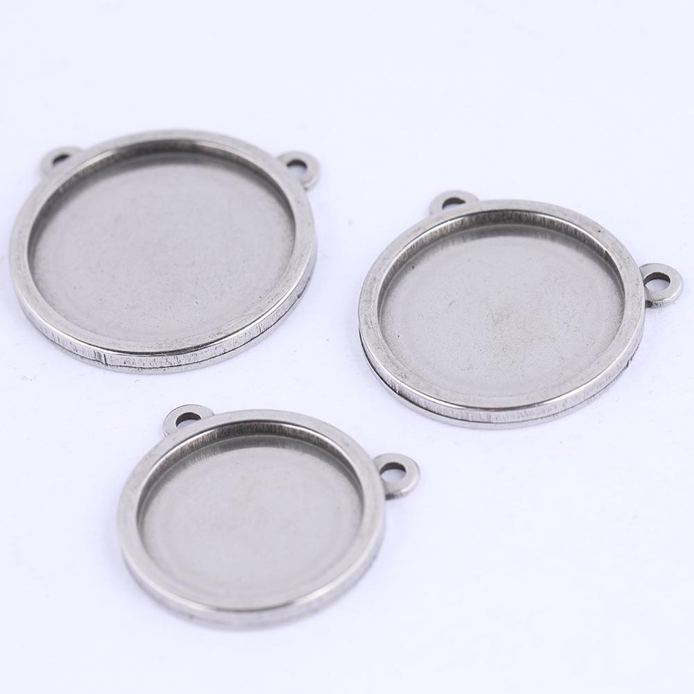 5 stücke blank cabochon basis  – Bezels Set Pendant Bewertung und Preis