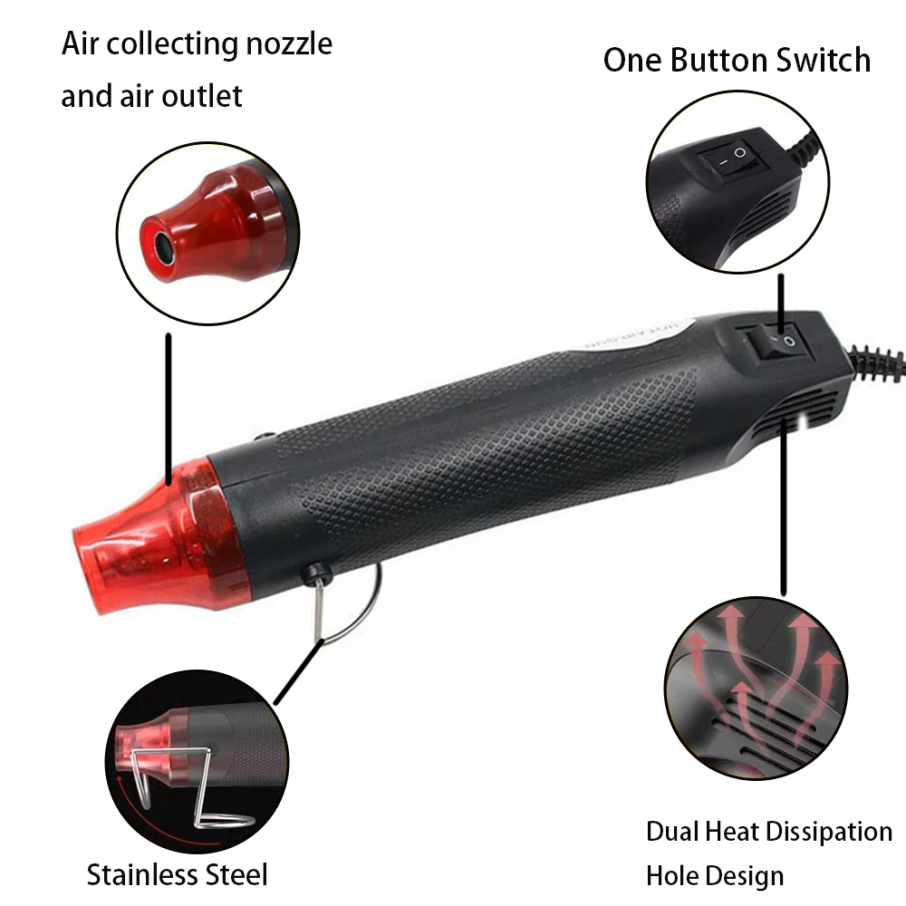 EU/US Heißluftpistole, Löttemp – Heat Gun Small Bewertung und Preis