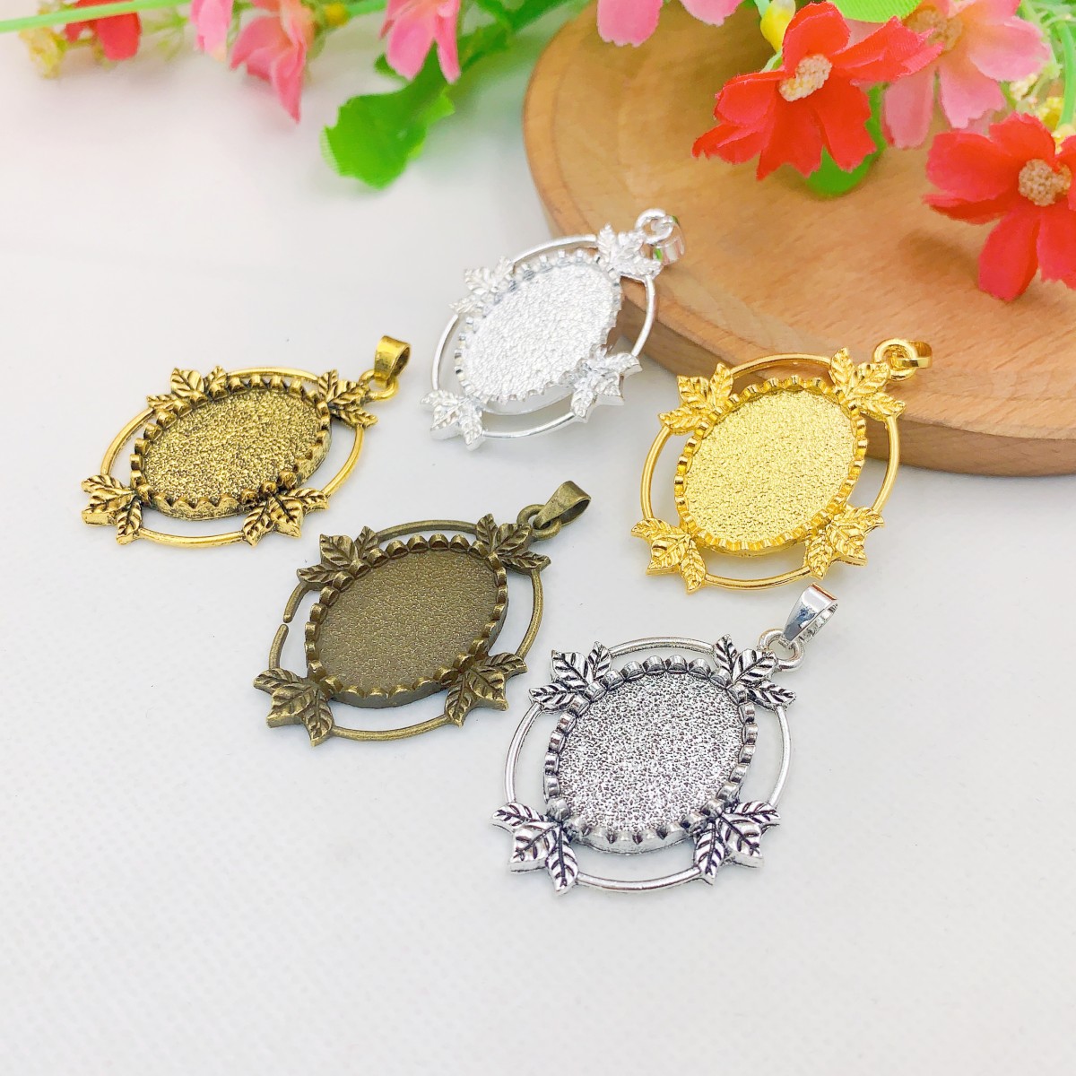 Onebeading Fit 18x25mm ovale C – Bezels Set Pendant Bewertung und Preis