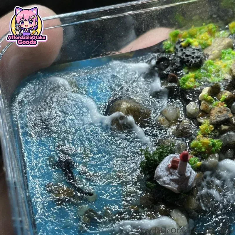 Leuchtturm-Fisch-Szene, Kunsth – Crafting Resin Bewertung und Preis