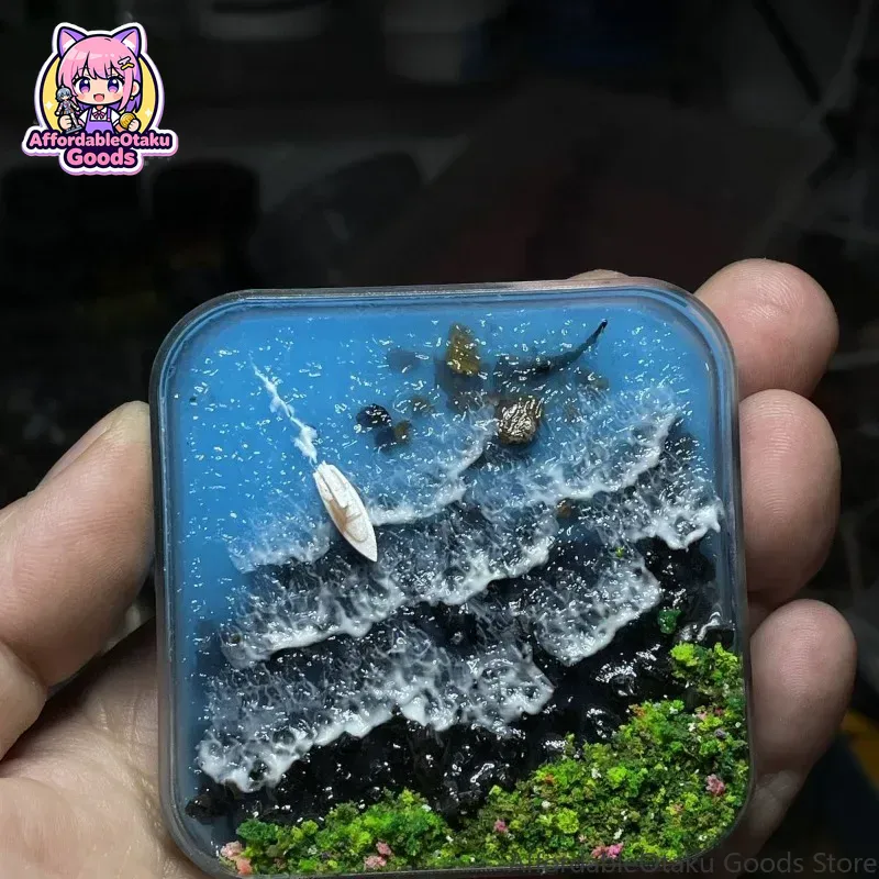 Leuchtturm-Fisch-Szene, Kunsth – Crafting Resin Bewertung und Preis